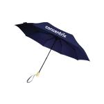 Parapluie pliable coupe-vent en PET recyclé Birgit 21'' Marine